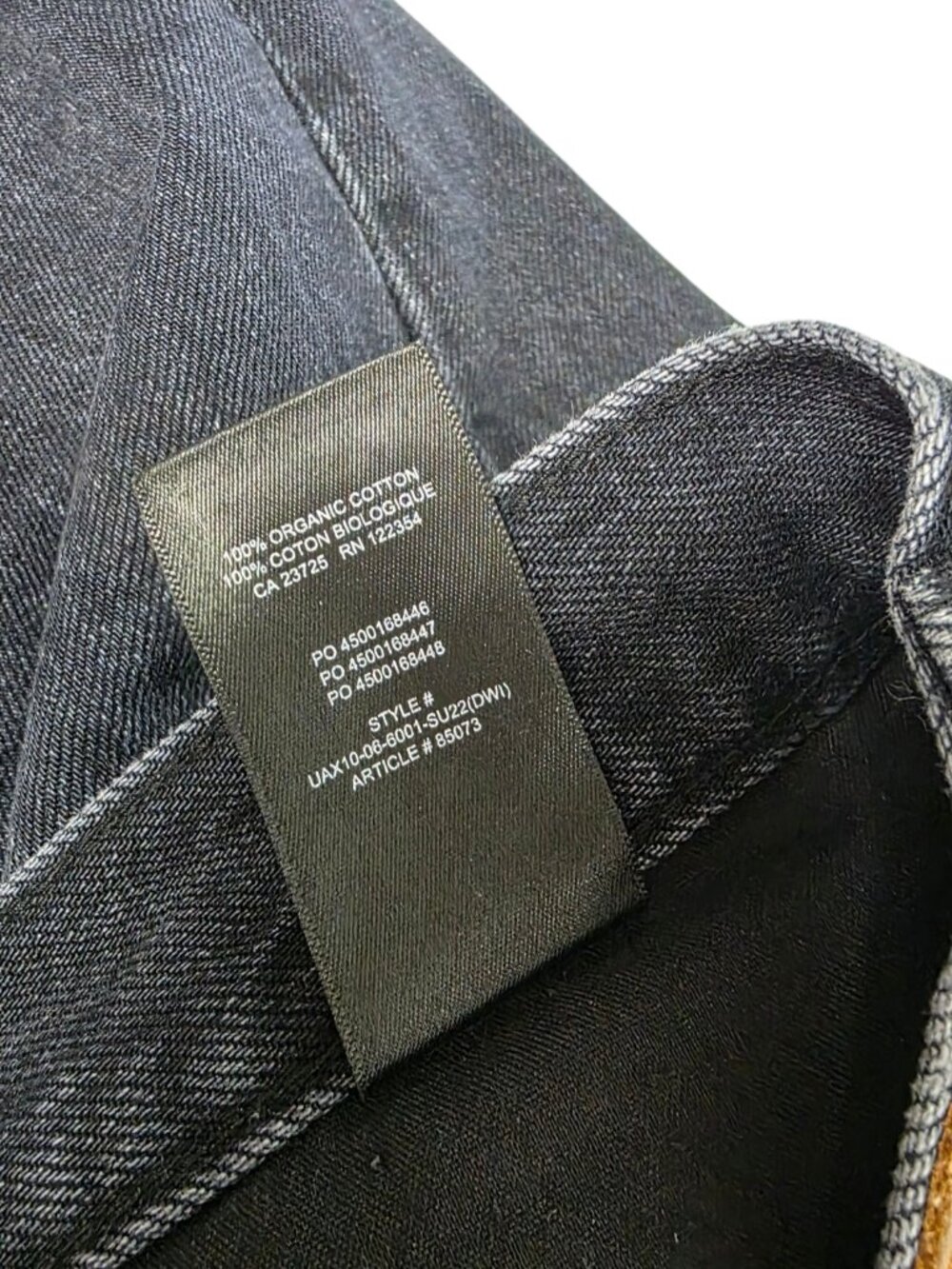 Aritzia Denim Forum The BF High Rise Loose Jeans, Button Fly, Size 27, Cotton - Picture 4 of 11